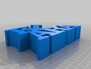 klara Skulpturen angepasst 3d print model - Mito3D