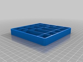 small tray storage organization makeredchallenge orginized 3d print model - Mito3D