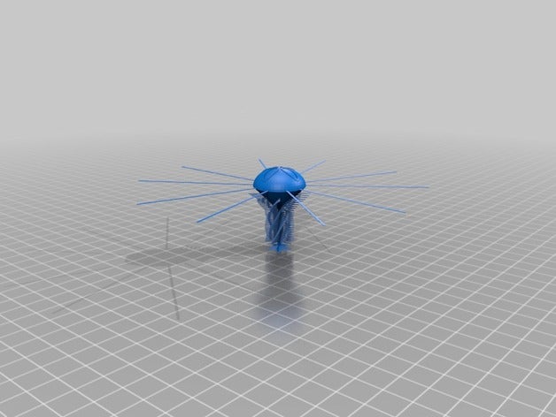 meine angepasste Quallen - drooloops Tiere 3D print model - Mito3D