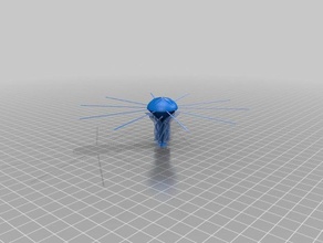 meine angepasste Quallen - drooloops Tiere 3d print model - Mito3D