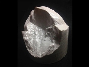 l'half dome, la scultura modelli 3d print model - Mito3D