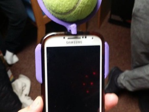 dire bau del cane selfie allegato gli animali domestici palla di natale regalo cani divertente iphone 5 nota 3 4 tennis 3d print model - Mito3D