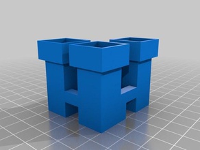 simple castle burg sculptures makeredchallenge 3d print model - Mito3D