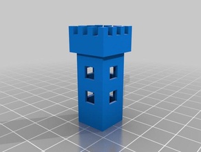 turm a torre esculturas makeredchallenge mincraft 3d print model - Mito3D