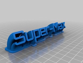 super- office customized 3d print model - Mito3D