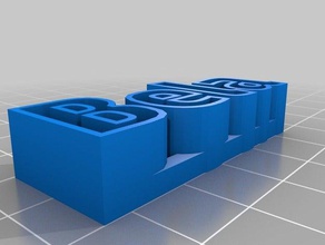 a bela esculturas personalizado 3d print model - Mito3D