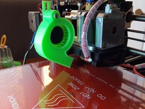 ventilateur radial geeetech prusa i3x 3d de l'imprimante accessoires 3d print model - Mito3D