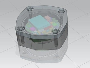 metawearc kasa su geçirmez kavram elektronik 3d print model - Mito3D