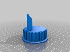 bouchon avec bec verseur pour bidon dhuile machine tools 3d print model - Mito3D