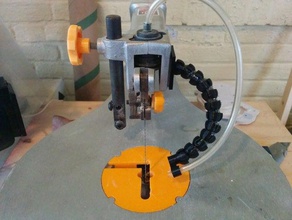 airarm articulada serra do scroll compressor de ar partes ryobi scrollsaw ferramenta 3d print model - Mito3D