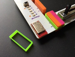 littlebits connettore band l'elettronica 3dhubs 3d print model - Mito3D