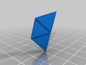 blokus trigon 3-Dreieck-Stück - Spielzeug Spiele 3d print model - Mito3D
