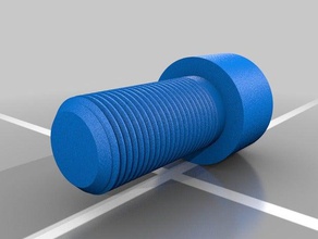 soquete dirigido tampa de rosca adereços 3d print model - Mito3D
