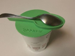 ramenspooner los contenedores la tapa sopa cucharas utensilio 3d print model - Mito3D