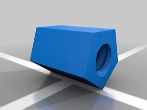 socket encabezada tornillo pentagonal de la tuerca props 3d print model - Mito3D