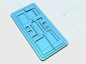 kylo rens fivela do cinto 3d impressão 3d print model - Mito3D