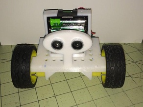 bandit rover chassis robotics 3d print model - Mito3D