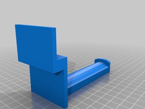 mi personalizados simple paramétrico de soporte bobina flashforge creator pro 3d la impresora partes 3d print model - Mito3D