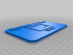 series 1 pro signs logos customized 3d print model - Mito3D