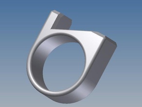 ring opener rings 3d print model - Mito3D