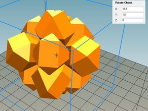 polygonal popcorn interactive art 3d print model - Mito3D