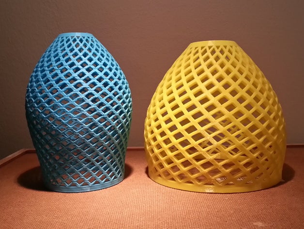 shapeshifter lampshade redesigned no support printing household 3D print model - Mito3D
