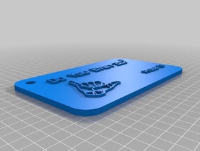 3d musun işaretler logoları özelleştirilmiş 3d print model - Mito3D