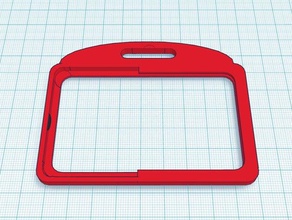 porte-badge bureau 3d print model - Mito3D