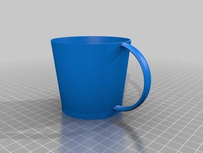 my customized cogwatch cupholder kitchen dining 3d print model - Mito3D