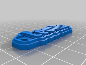 leonie Schlüsselanhänger angepasst 3d print model - Mito3D