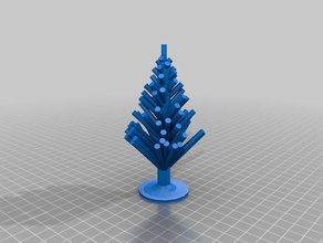cristmas árbol de hts modelos personalizado 3d print model - Mito3D