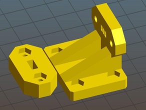 p3steel 4 asse y tenditore della cinghia 3d la stampante parti prusa i3 acciaio 3d print model - Mito3D