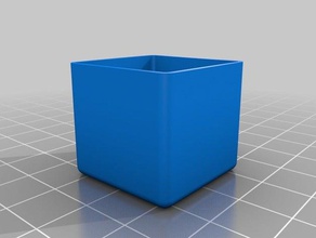 my customized square trays organization 3d print model - Mito3D