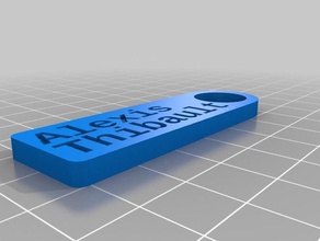 kek catena di alex organizzazione personalizzato 3d print model - Mito3D