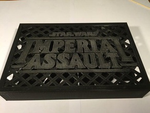 card tray imperial assault large cards toy game accessories 3d print model - Mito3D