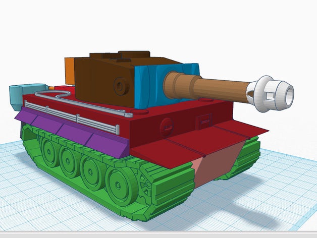 tinkercad-tank 3d printer accessories 3D print model - Mito3D