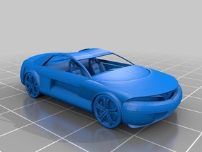 mustang des véhicules voiture de sport 3d print model - Mito3D