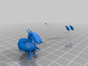 funky dragon los juguetes juegos modelo 3d print model - Mito3D