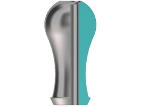 frister rossmann crank handle replacement parts 3d print model - Mito3D