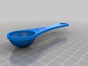 8ml scoop kitchen dining customized 3d print model - Mito3D