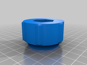 my customized ultimate nut knob generator diy 3d print model - Mito3D