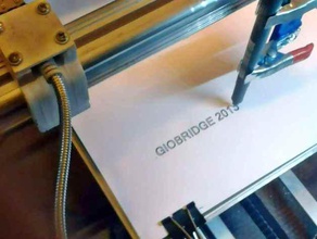 rapide-pince porte-stylo k82003drag de l'imprimante accessoires dessin la machine gravure rapide serrage texte 3d print model - Mito3D