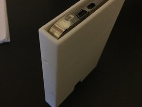 scorpione esterno hard drive caso di sostituzione gadget 3d print model - Mito3D