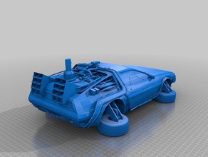 de volta futuro 1 3 d impressão 3d print model - Mito3D