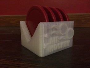 air hockey puck holder design challenge 3 cut away sport outdoors 3d print model - Mito3D