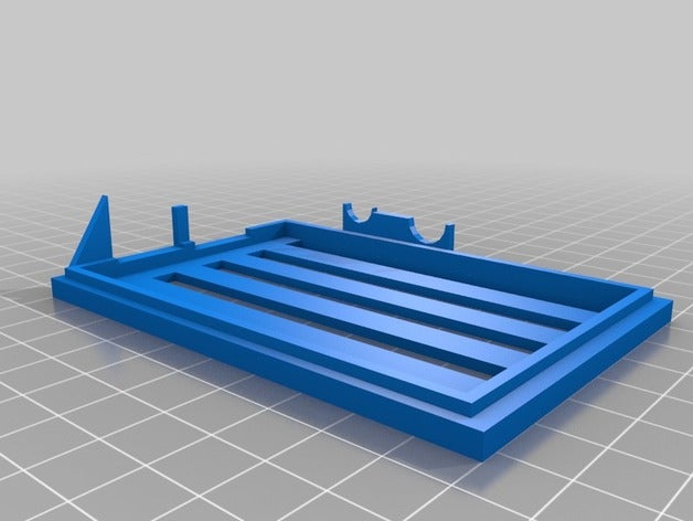 banana pi box-top-grills - Elektronik Fall 3D print model - Mito3D