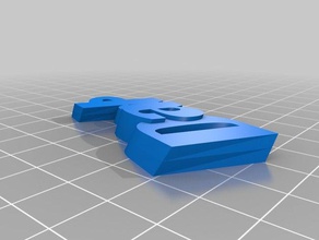 dad name tag keychains customized 3d print model - Mito3D