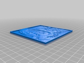 hammond lithopane 2d Kunst angepasst 3d print model - Mito3D