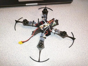 shendrones shrieker bekçi prop rc araç multirotor pervane koruyucu quadcopter 3d print model - Mito3D