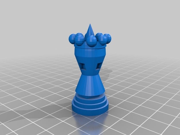 queen 3d printing 3D print model - Mito3D